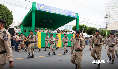 Prefeitura de Jequié, forças de segurança e entidades civis comemoram Independência do Brasil com desfile cívico-militar
